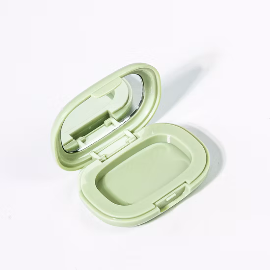 Custom Square Empty Plastic Eye Shadow Powder Compact Container