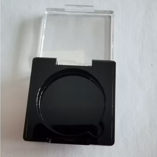 Single Pan Square Plastic Eyeshadow Compact Container